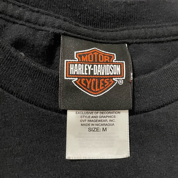 Harley Davidson Life is Short Break The Rules Black T-Shirt Medium Northwest H-D - Picture 4 of 6